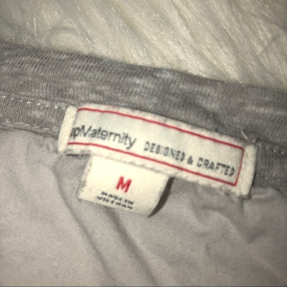 Gap maternity - gray - t-shirt - Picture 3 of 3